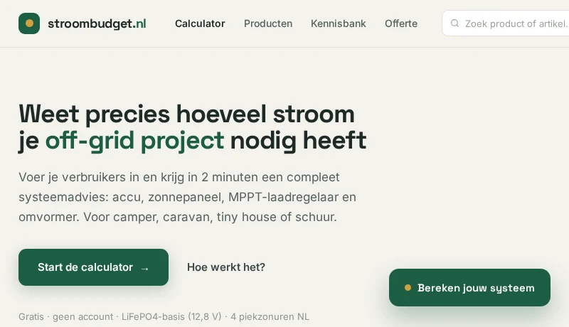 stroombudget.nl